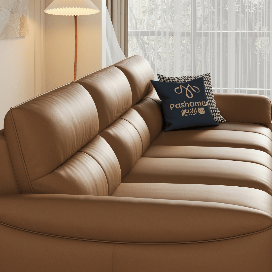 Ginny Leather Electric Sofa Bed by Esteller