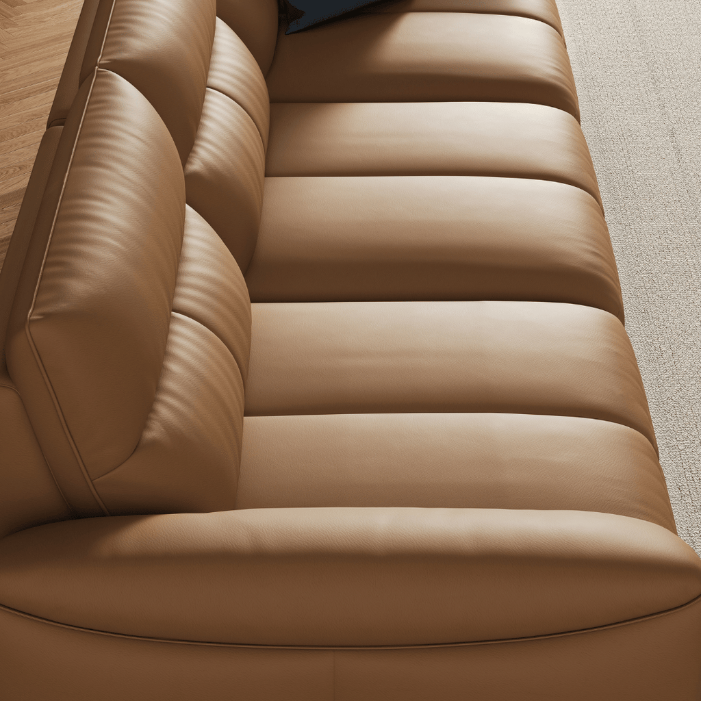 Ginny Leather Electric Sofa Bed by Esteller