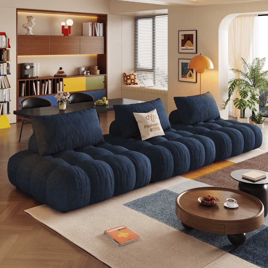 Cloude Modular Chenille Fabric Sofa by Esteller (Water Repellent)