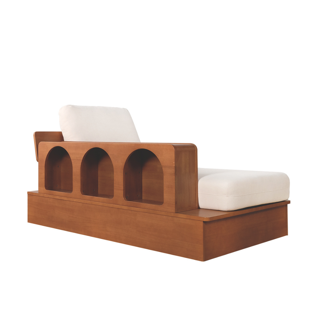 Pimmy Wooden Storage Sofa