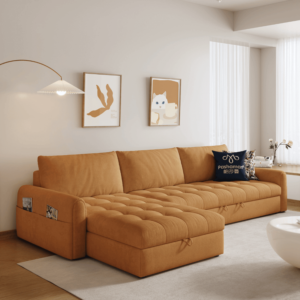 Perlino Fabric Sofa Bed by Esteller (Water Repellent & Pet Friendly)