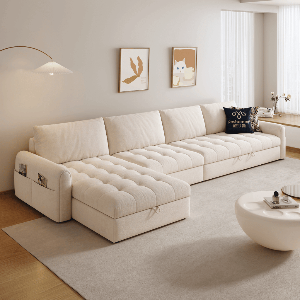 Perlino Fabric Sofa Bed by Esteller (Water Repellent & Pet Friendly)