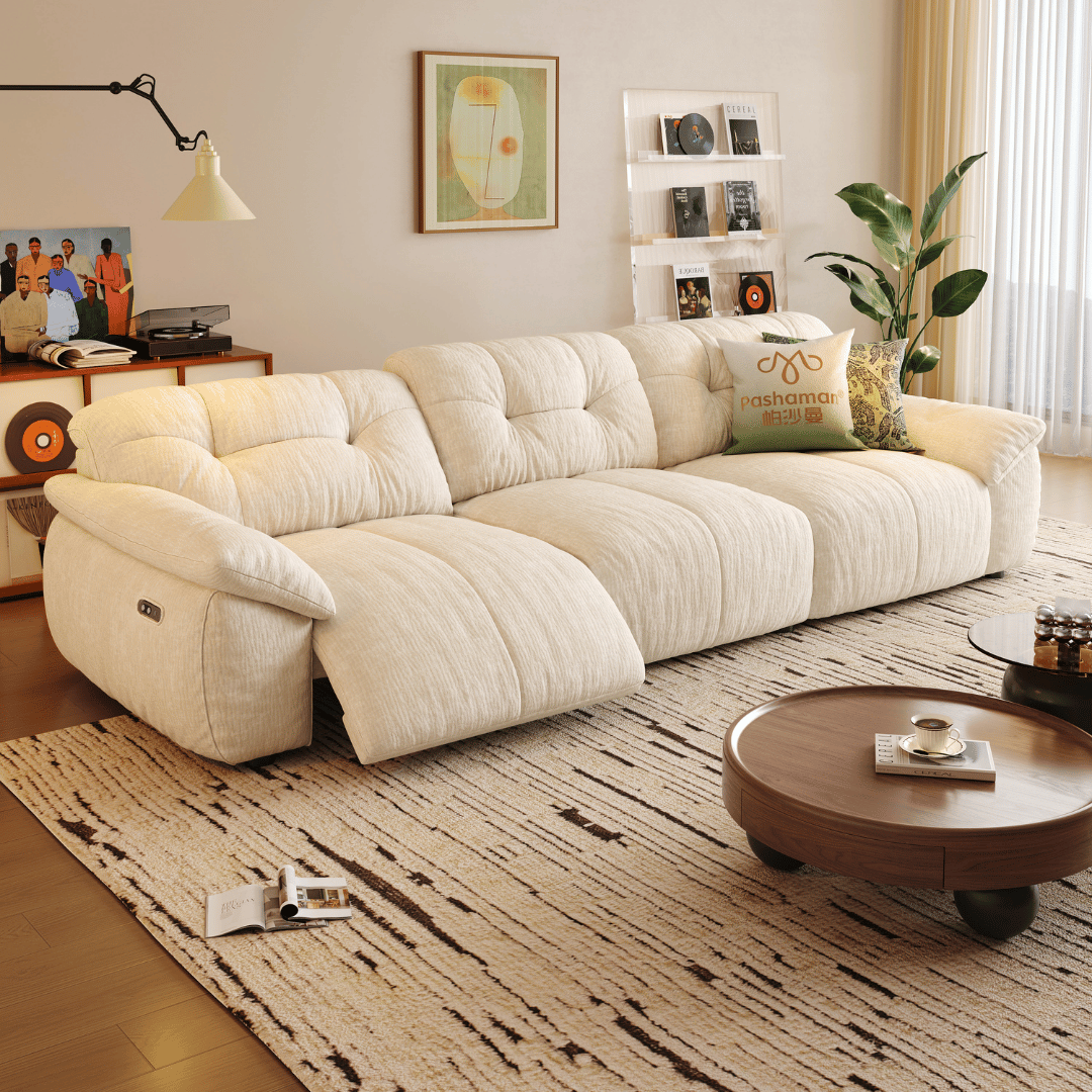 Lorenza Fabric Recliner Sofa by Esteller (Water Repellent)