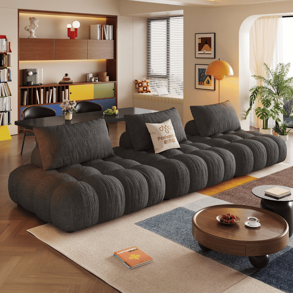 Cloude Modular Chenille Fabric Sofa by Esteller (Water Repellent)