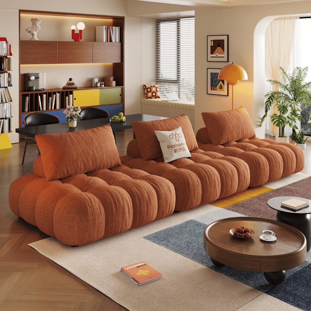 Cloude Modular Chenille Fabric Sofa by Esteller (Water Repellent)