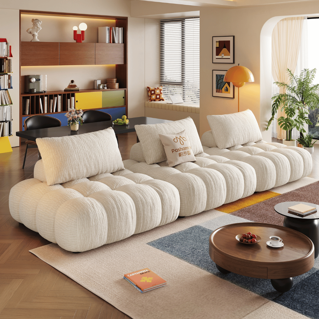 Cloude Modular Chenille Fabric Sofa by Esteller (Water Repellent)