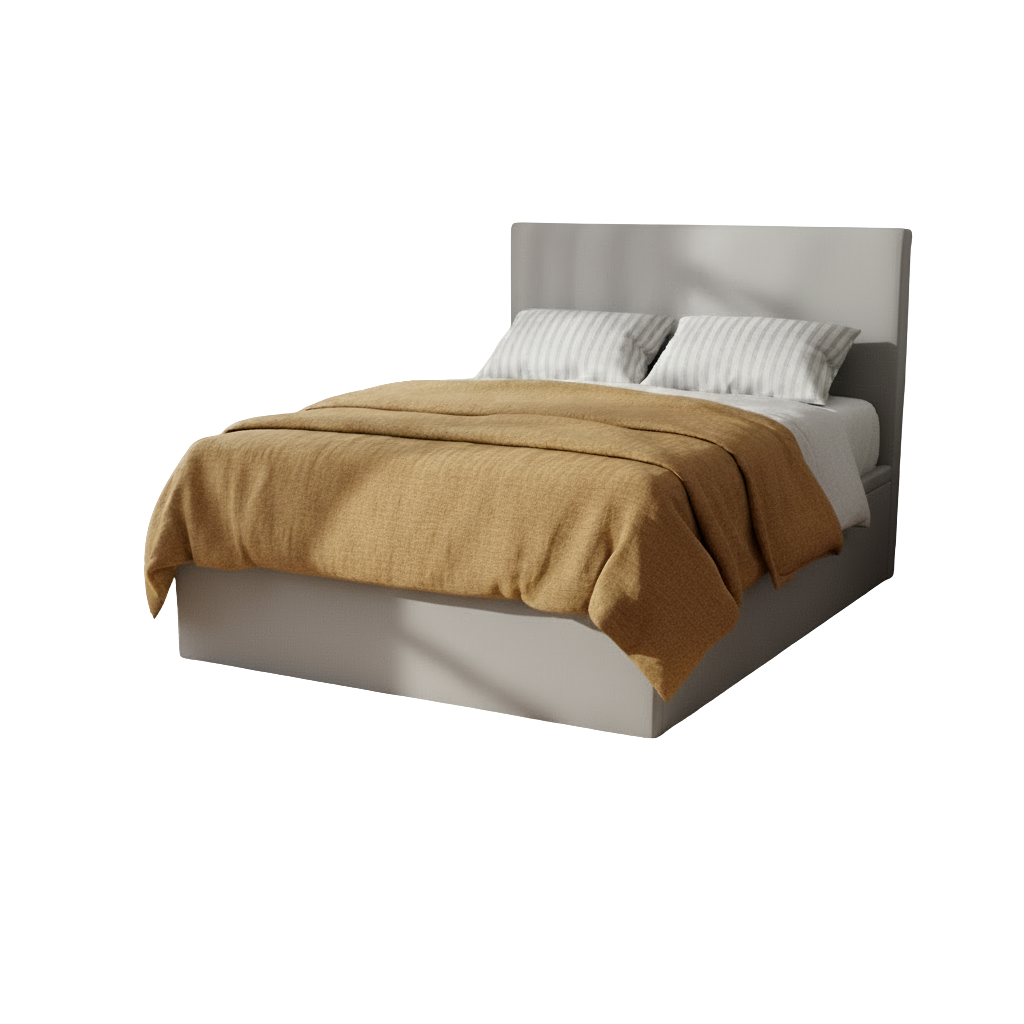 Devonne Grey Fabric Storage Bed (Pet Friendly & Water Repellent)