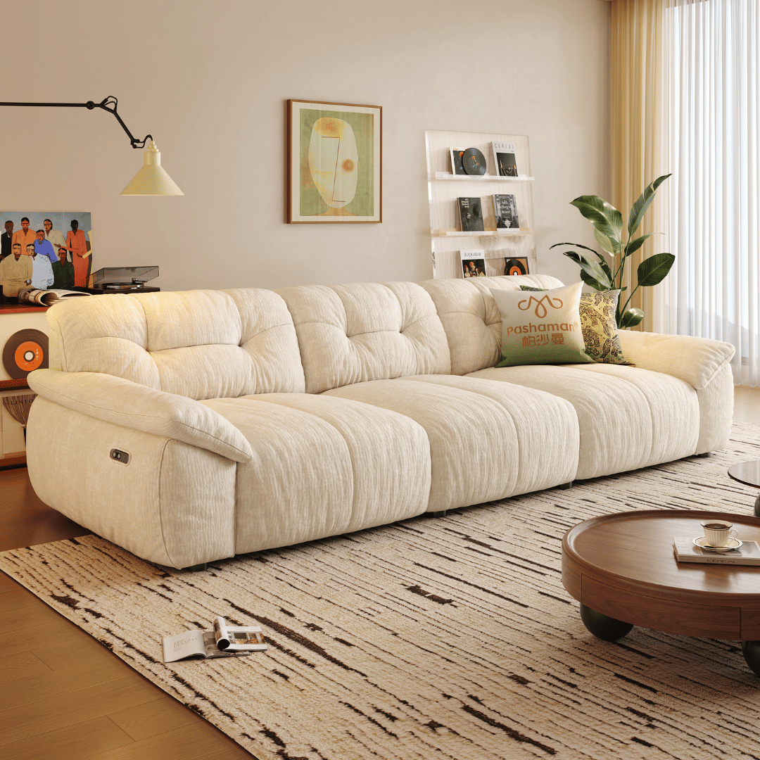 Lorenza Fabric Recliner Sofa by Esteller (Water Repellent)