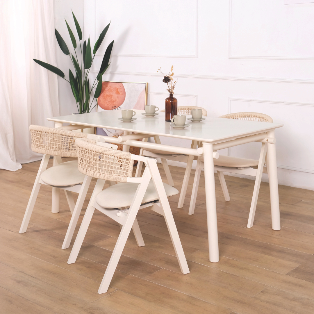 Rica Wooden Dining Table (160cm)