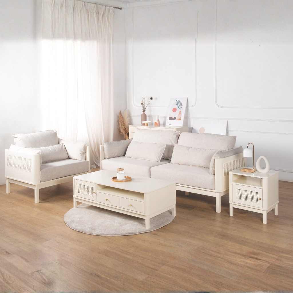 Vorie Wooden Sofa