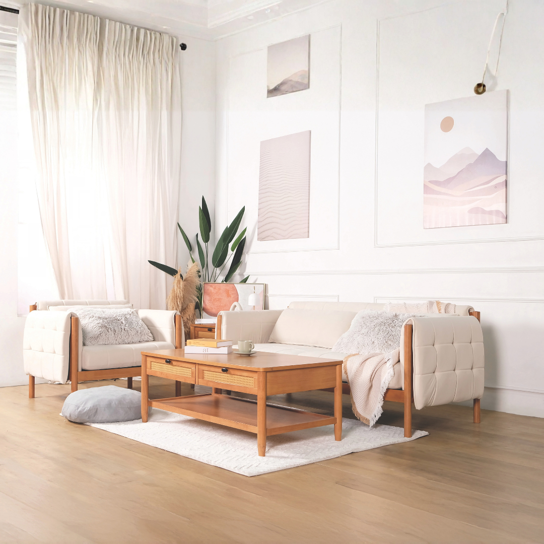 Rica Wooden Sofa