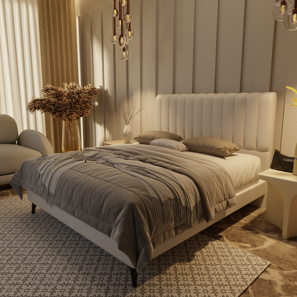 Delane Genuine Leather Divan Bed Frame by Esteller