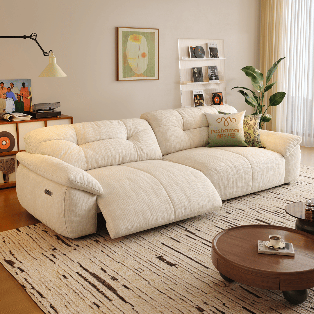 Lorenza Fabric Recliner Sofa by Esteller (Water Repellent)