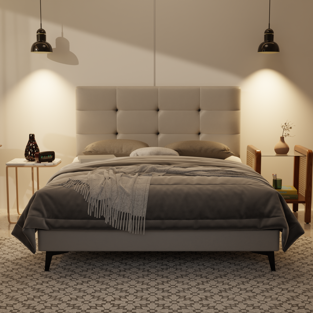 Rachelle Genuine Leather Divan Bed Frame by Esteller