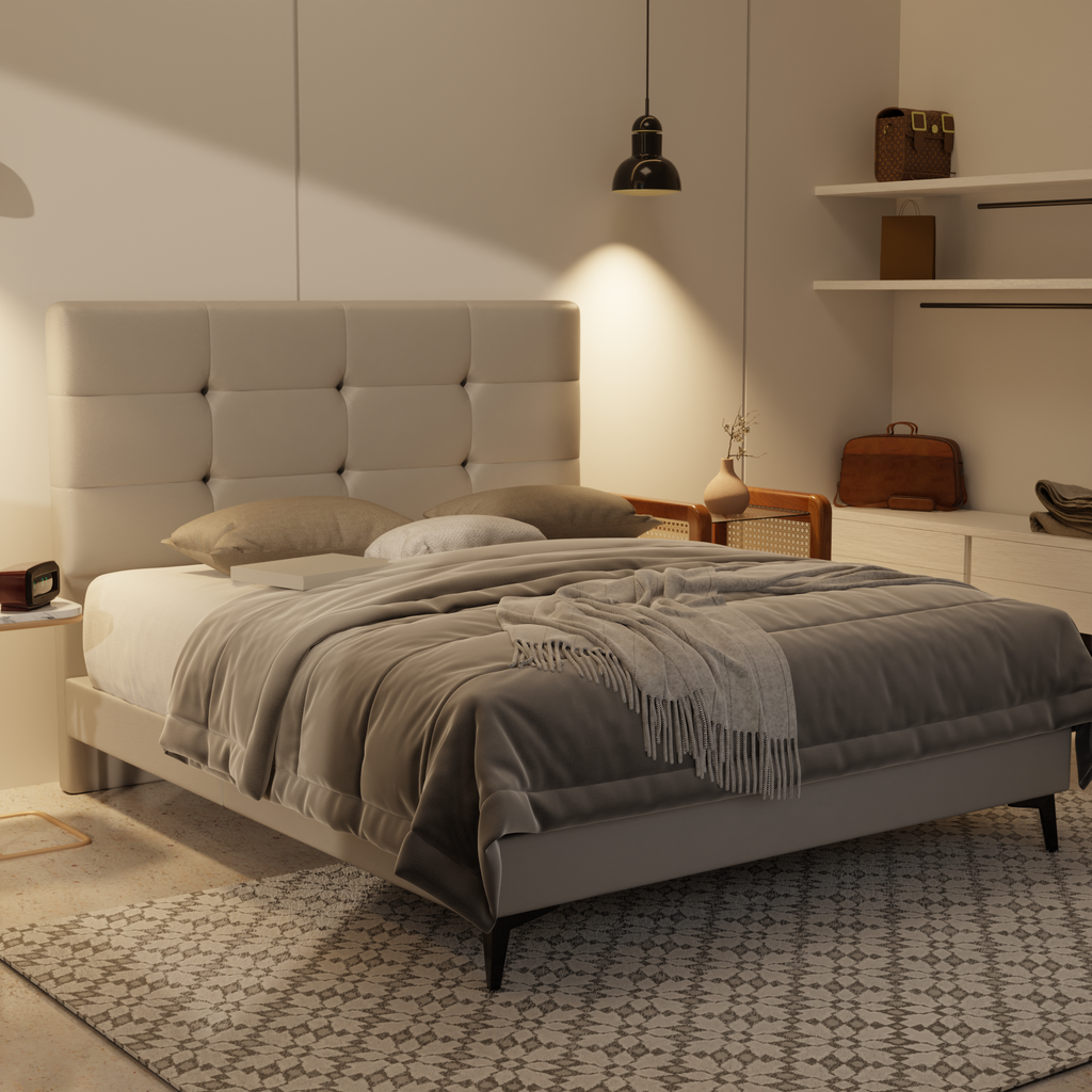 Rachelle Genuine Leather Divan Bed Frame by Esteller