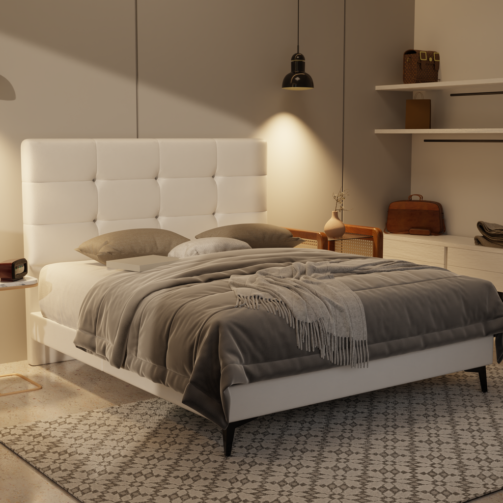 Rachelle Genuine Leather Divan Bed Frame by Esteller