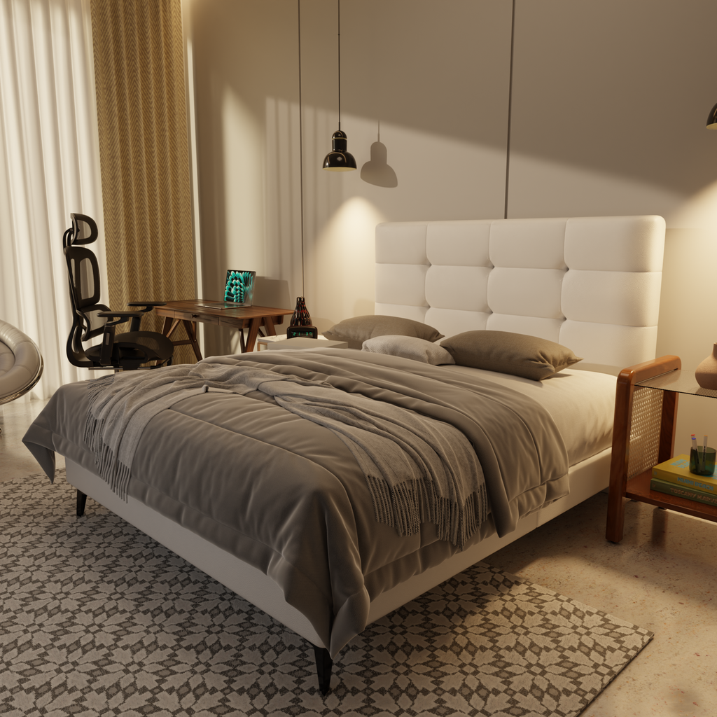 Rachelle Genuine Leather Divan Bed Frame by Esteller