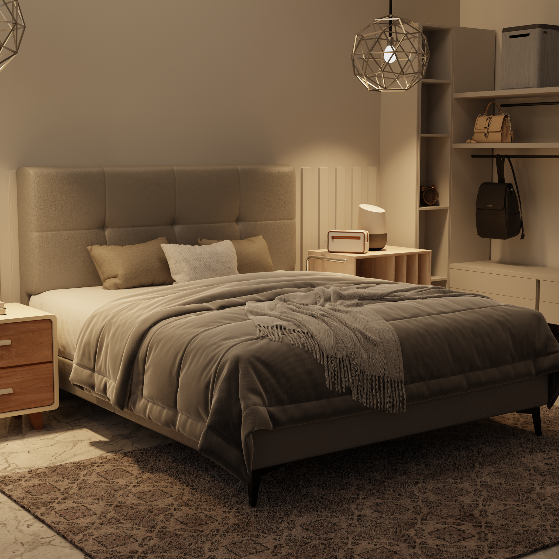 Koane Genuine Leather Divan Bed Frame by Esteller