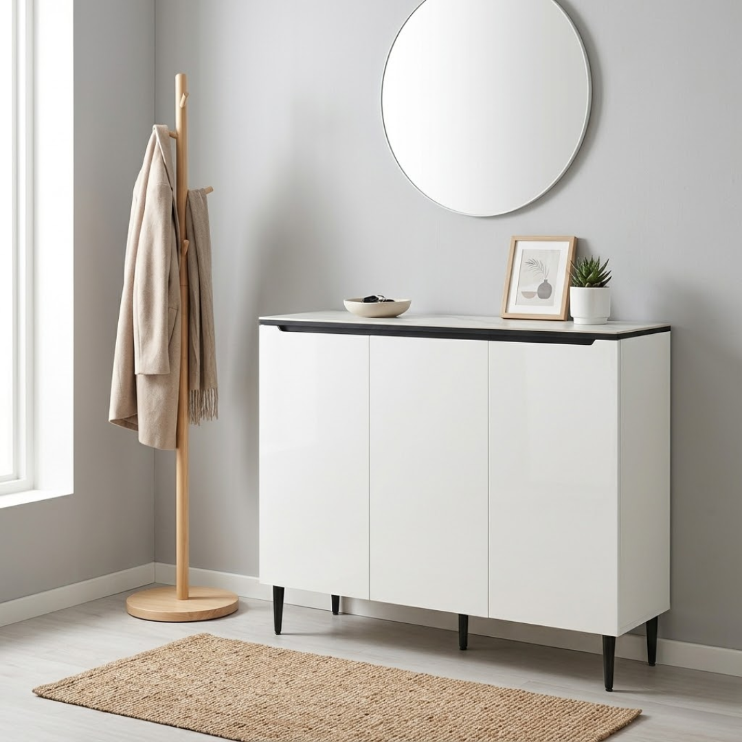 Ferris 3 Door Shoe Cabinet (120cm)