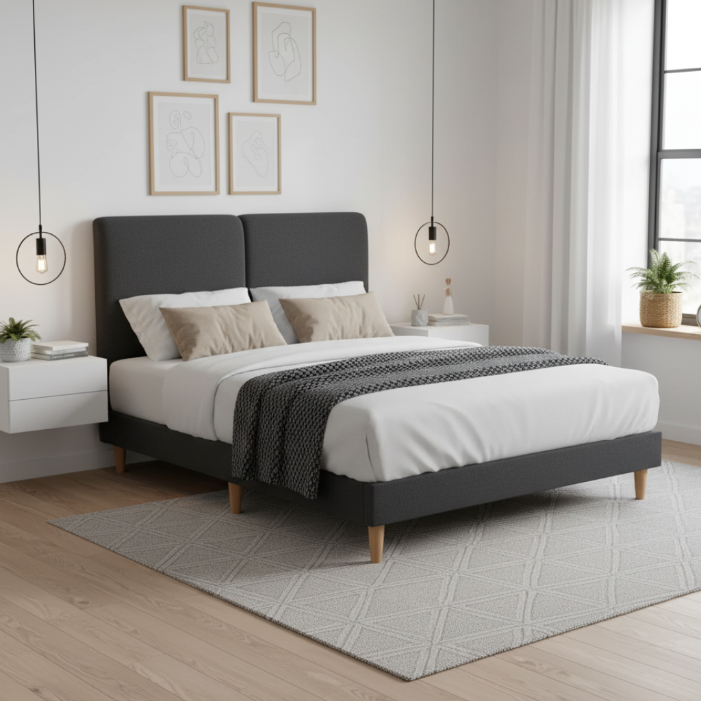 Razi Fabric Bed Frame
