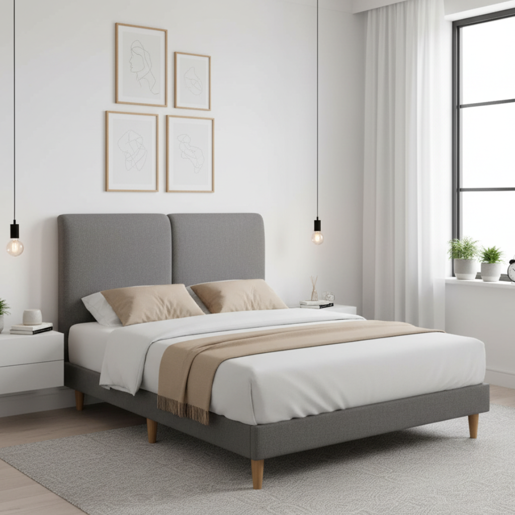 Razi Fabric Bed Frame