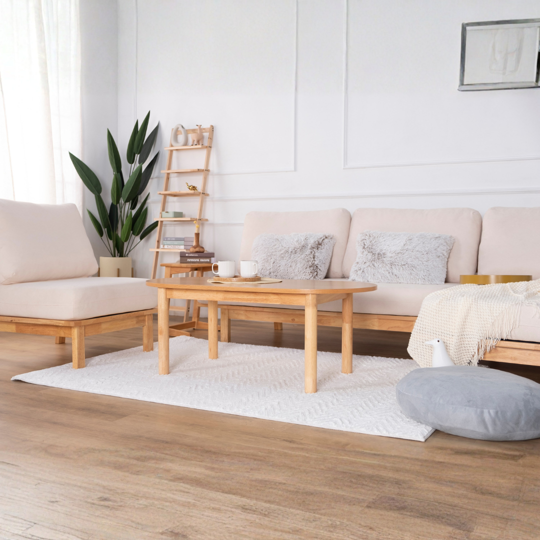 Holly Fabric Wooden Frame Sofa (Water Repellent)