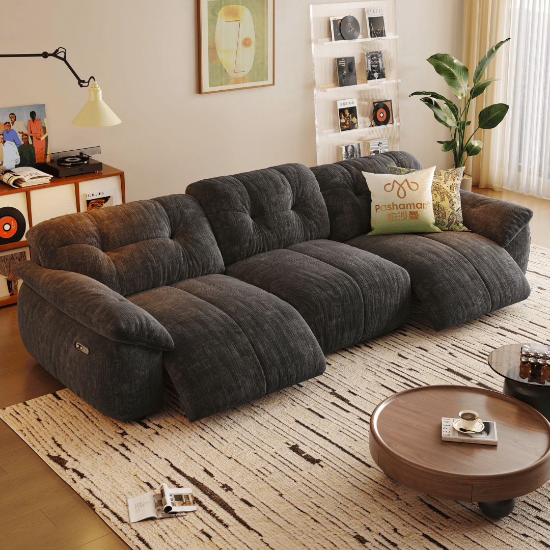 Lorenza Fabric Recliner Sofa by Esteller (Water Repellent)