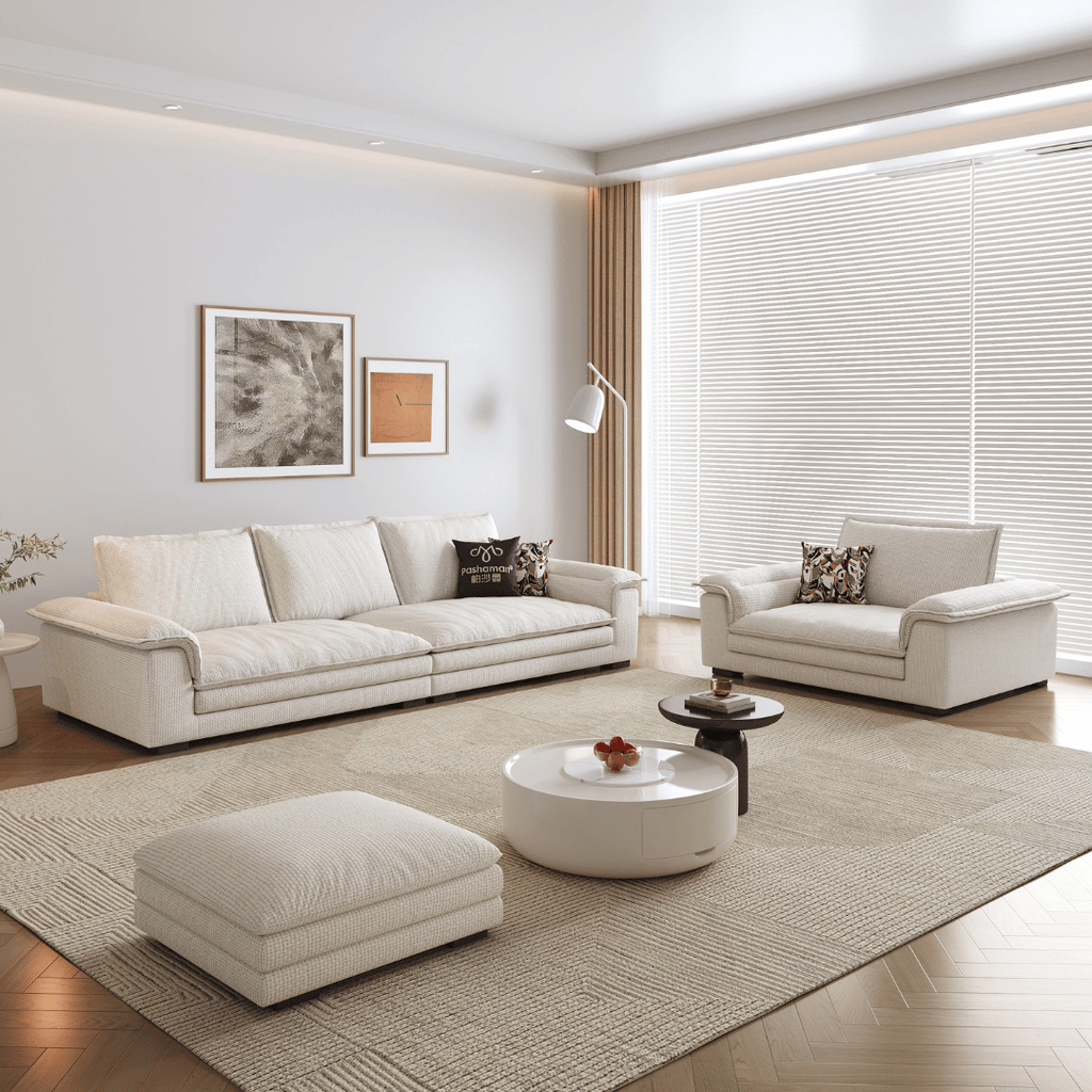 Boane Fabric Sofa by Esteller (Pet & Friendly & Comes with USB Charger)