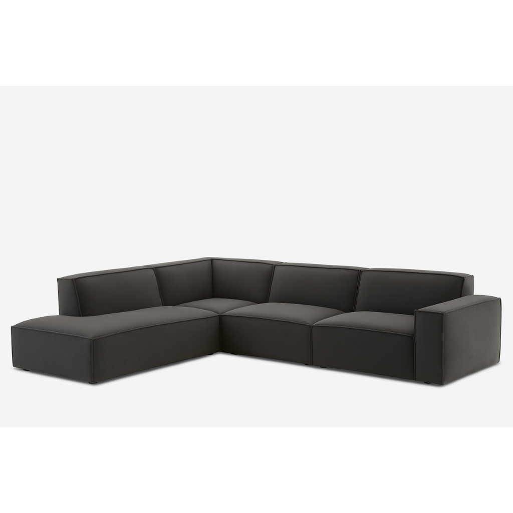 Giacomo Fabric 4 Seater Corner Sofa (Pet Friendly)
