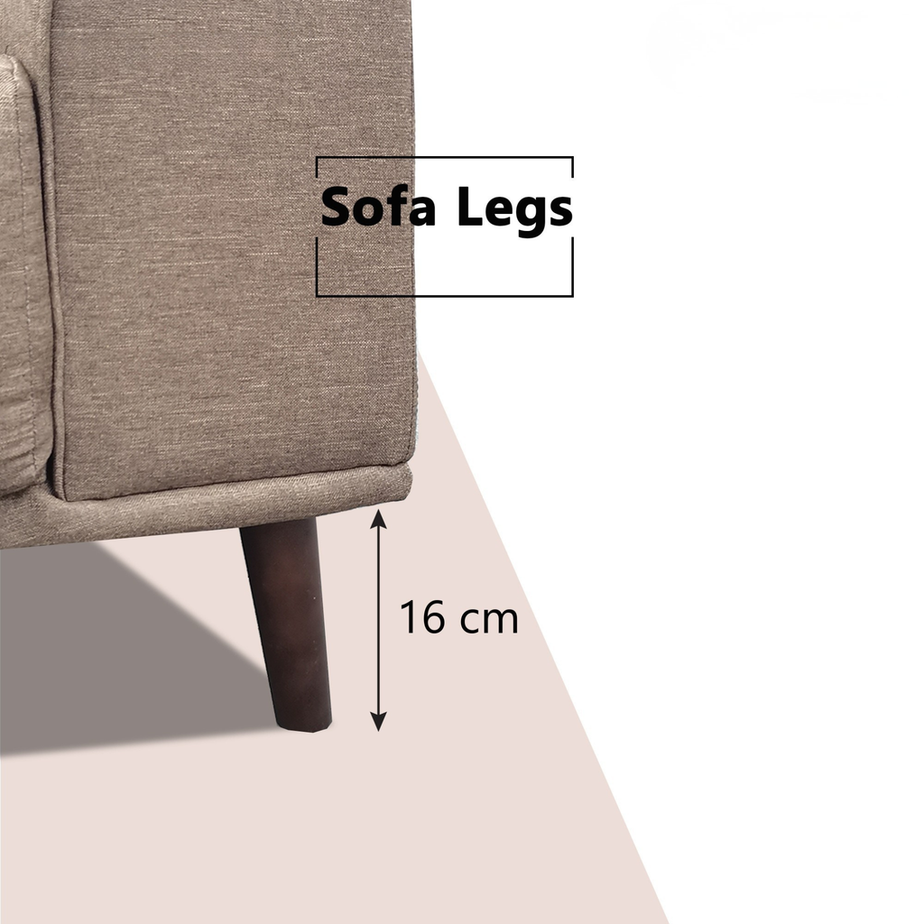 Loric Fabric Sofa by Esteller (Pet Friendly & Easy Clean)