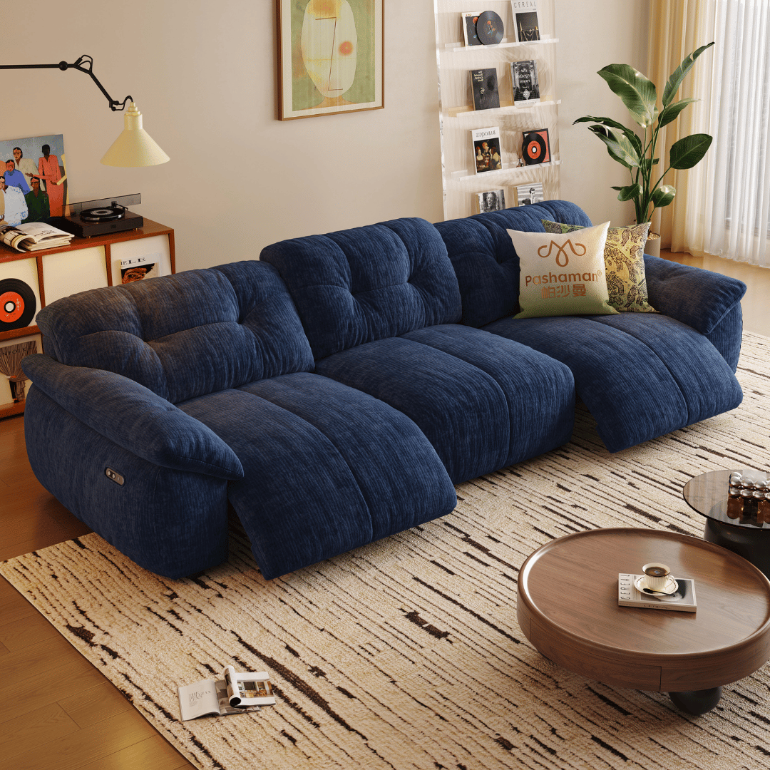 Lorenza Fabric Recliner Sofa by Esteller (Water Repellent)