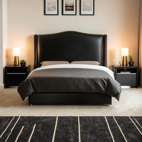 Adelina Faux Leather Bed Frame
