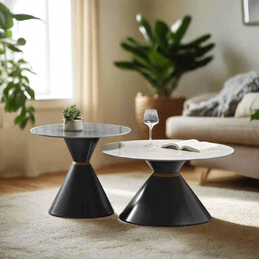 Amara Sintered Stone Nesting Coffee Table