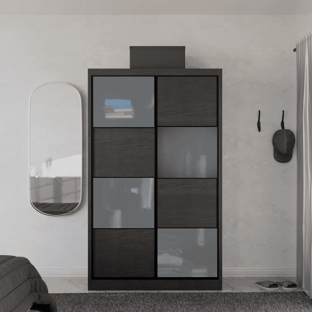 Angelina Modular Wardrobe (Frosted Glass)