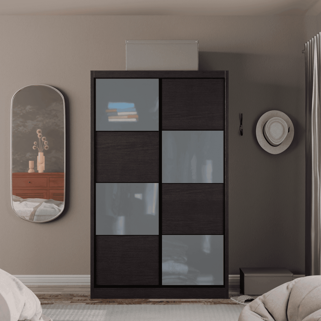 Angelina Modular Wardrobe (Frosted Glass)