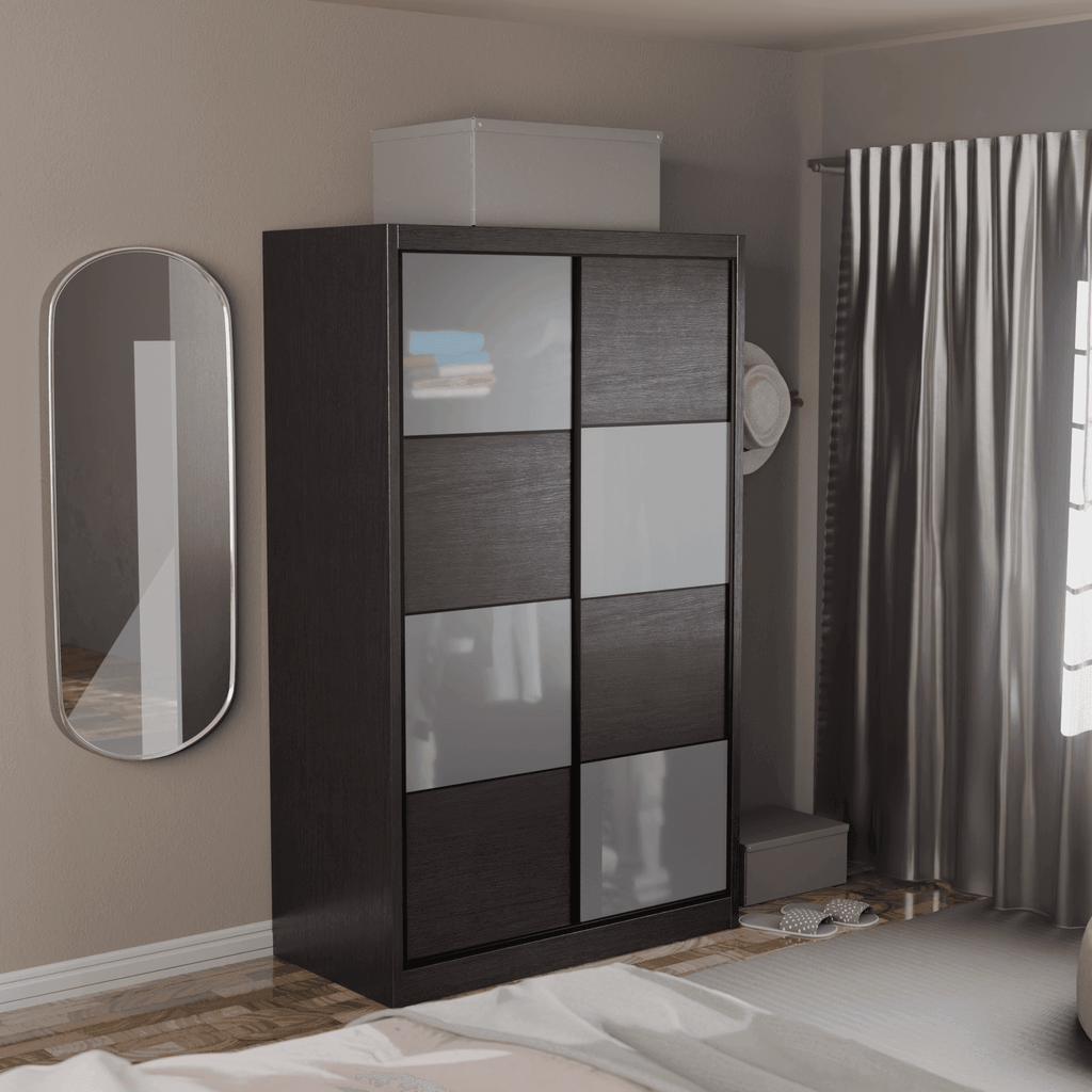 Angelina Modular Wardrobe (Frosted Glass)