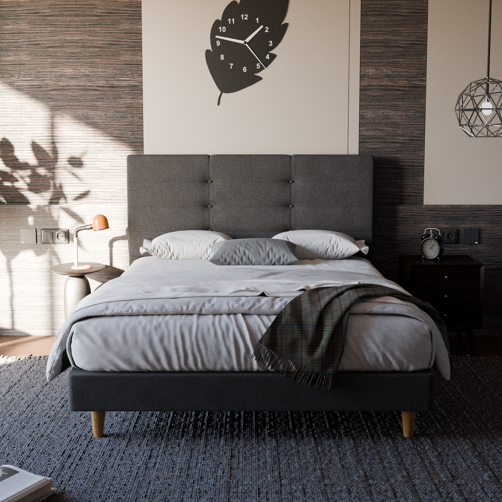 Arlen Fabric Bed Frame (Water Repellent)