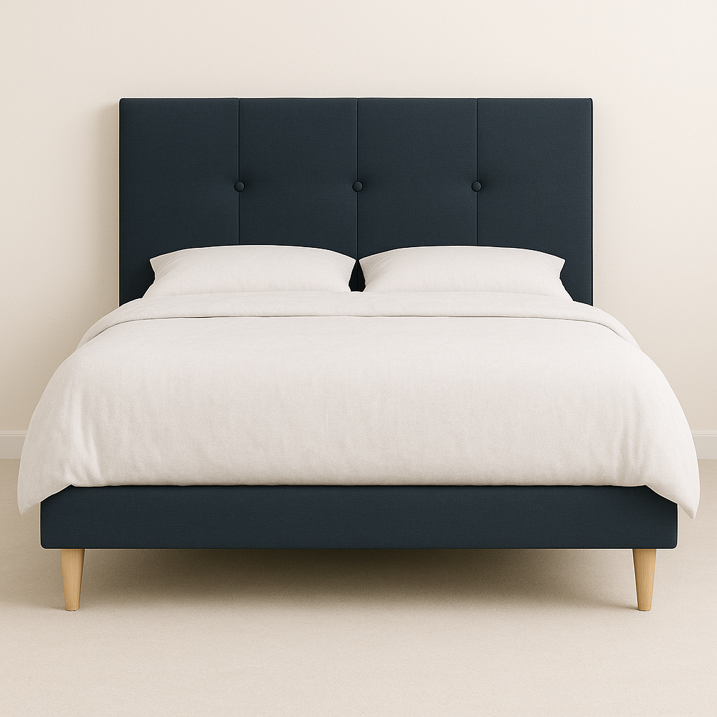 Azure Fabric Bed Frame (Water Repellent)
