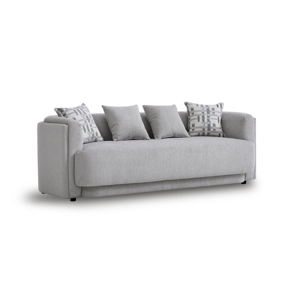 Grafern Fabric Sofa (Beige & Grey)