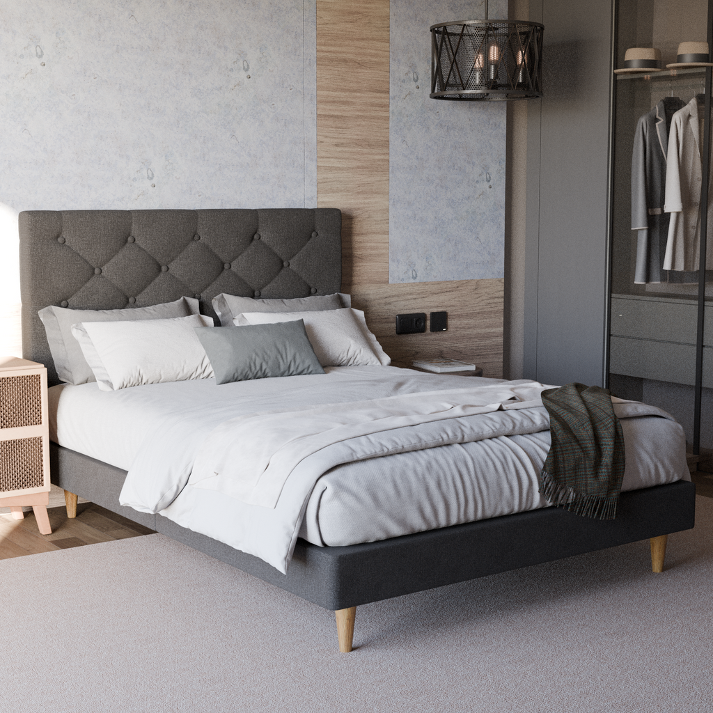 Bernardine Fabric Divan Bed Frame (Pet Friendly)