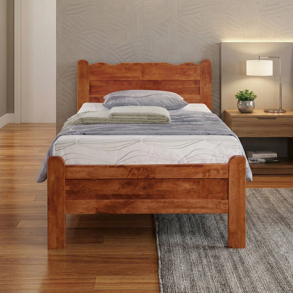 Blakey Wooden Bed (Single)