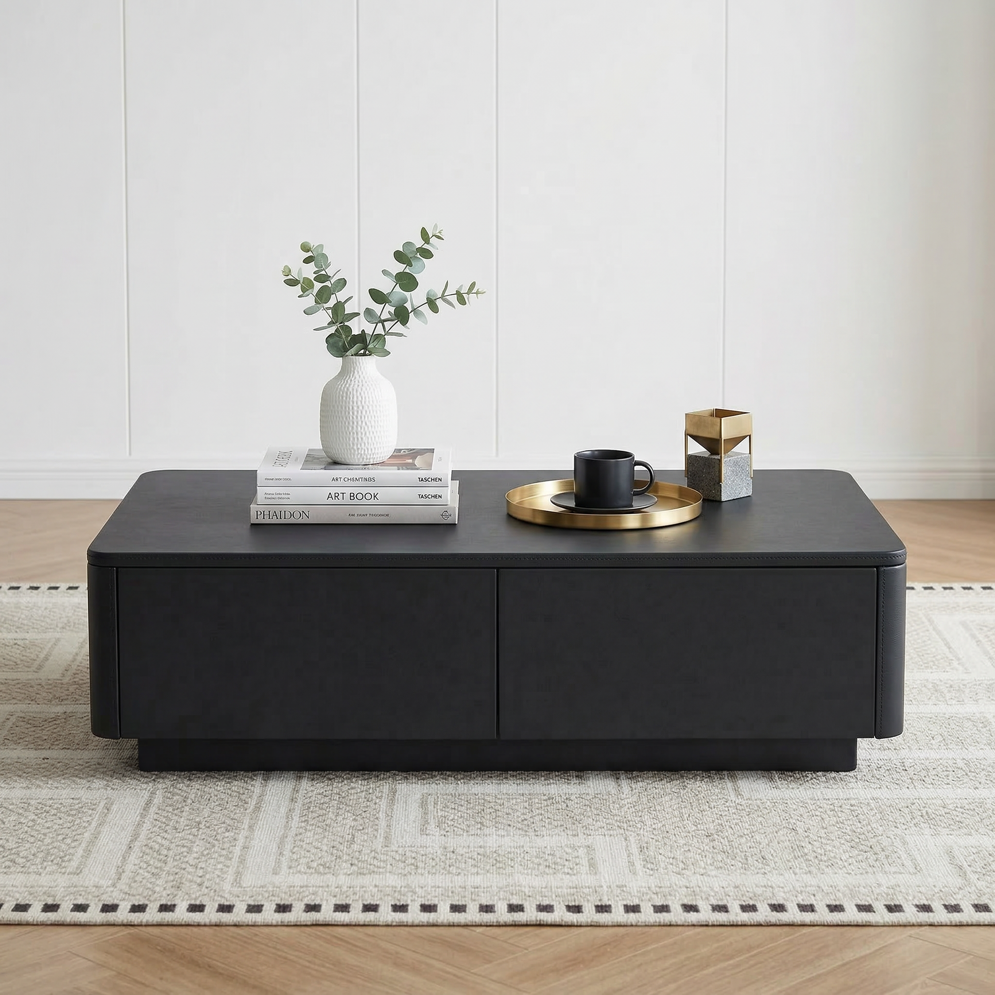 Venira Wood Veneer Coffee Table