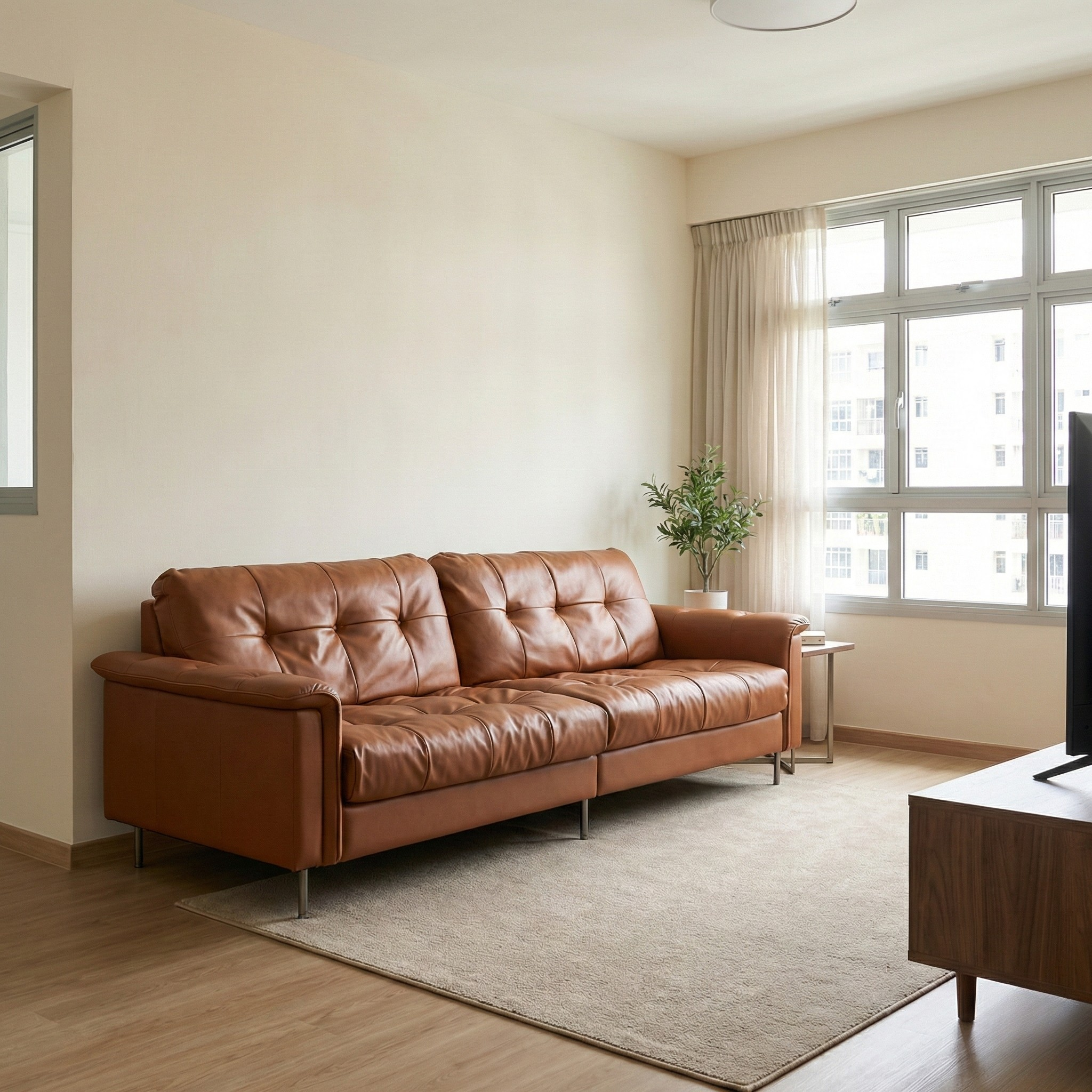 Callan Leather Sofa