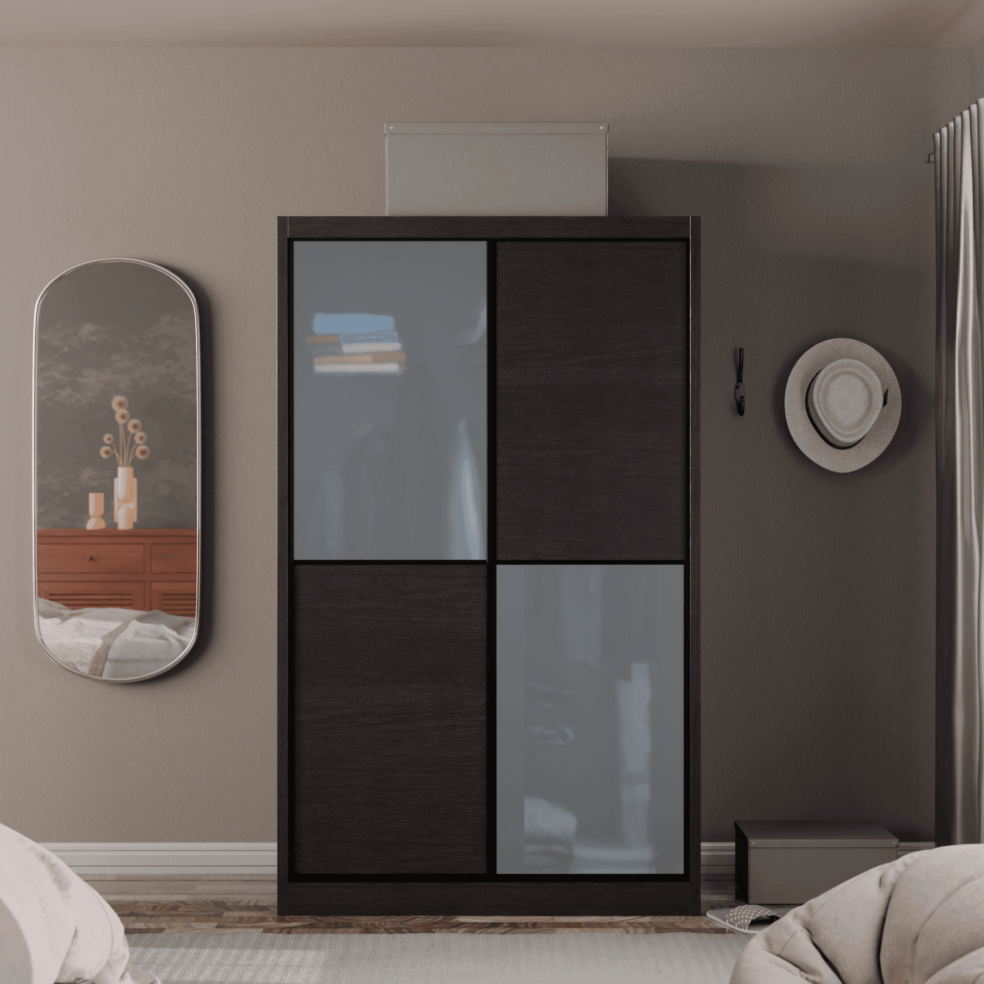 Caroline Modular Wardrobe (Frosted Glass)