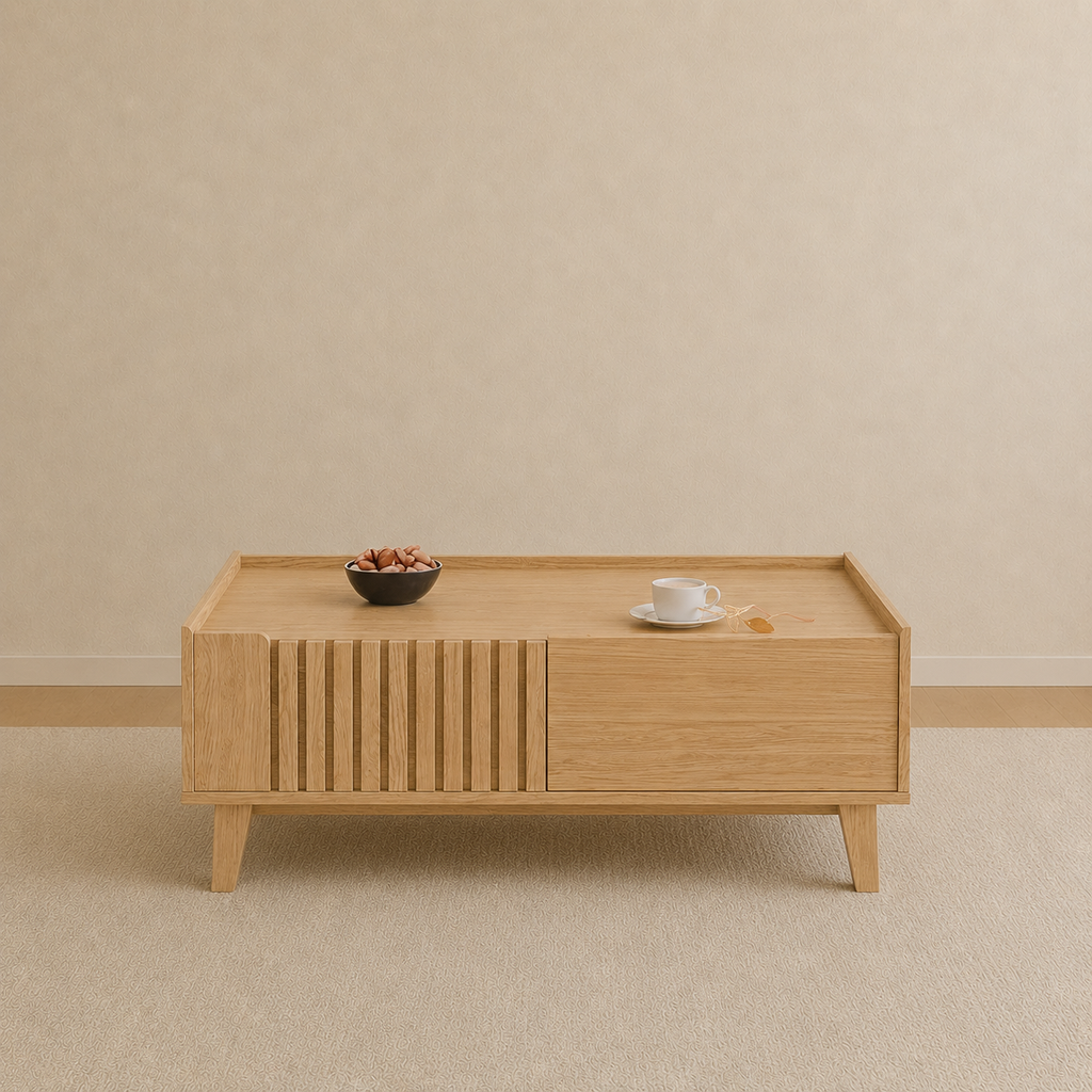 Benny Wooden Coffee Table (105cm)