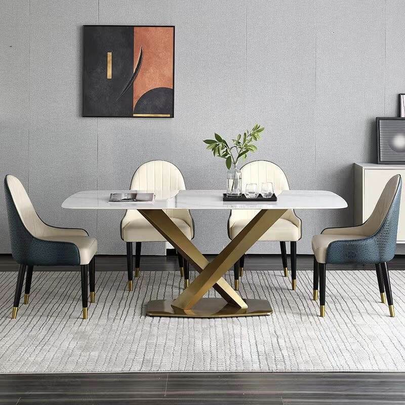 Cleona III Sintered Stone Dining Table