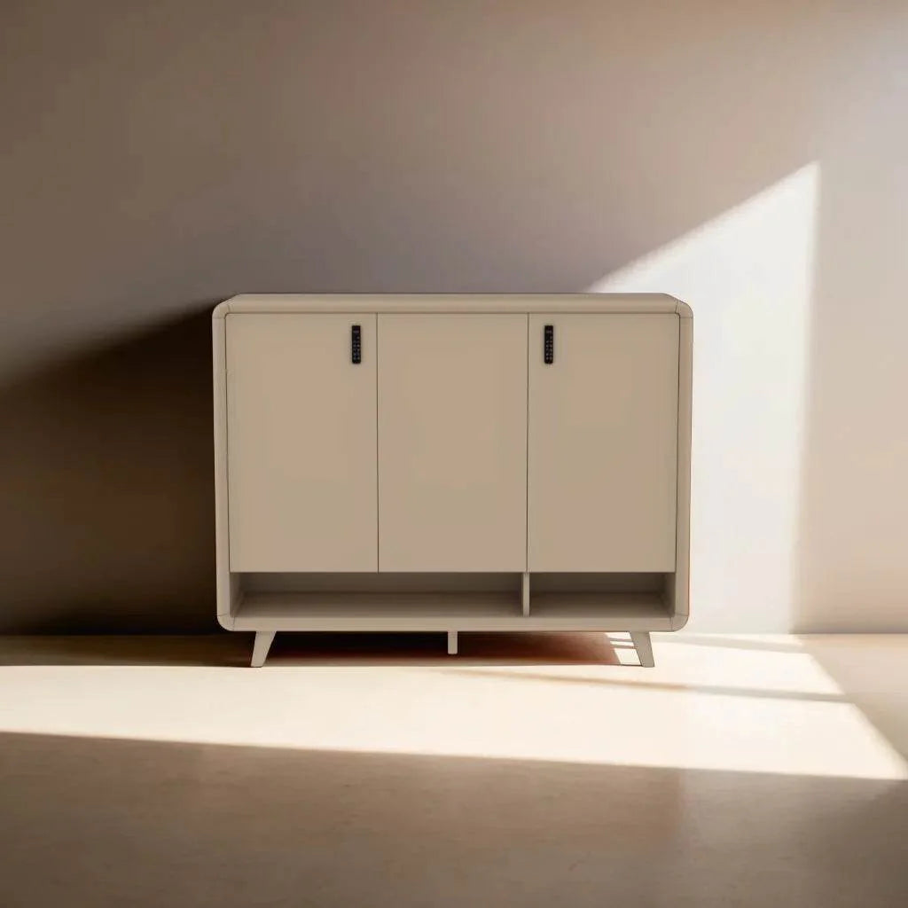 Cruz II 3 Door Shoe Cabinet with Digital Lock