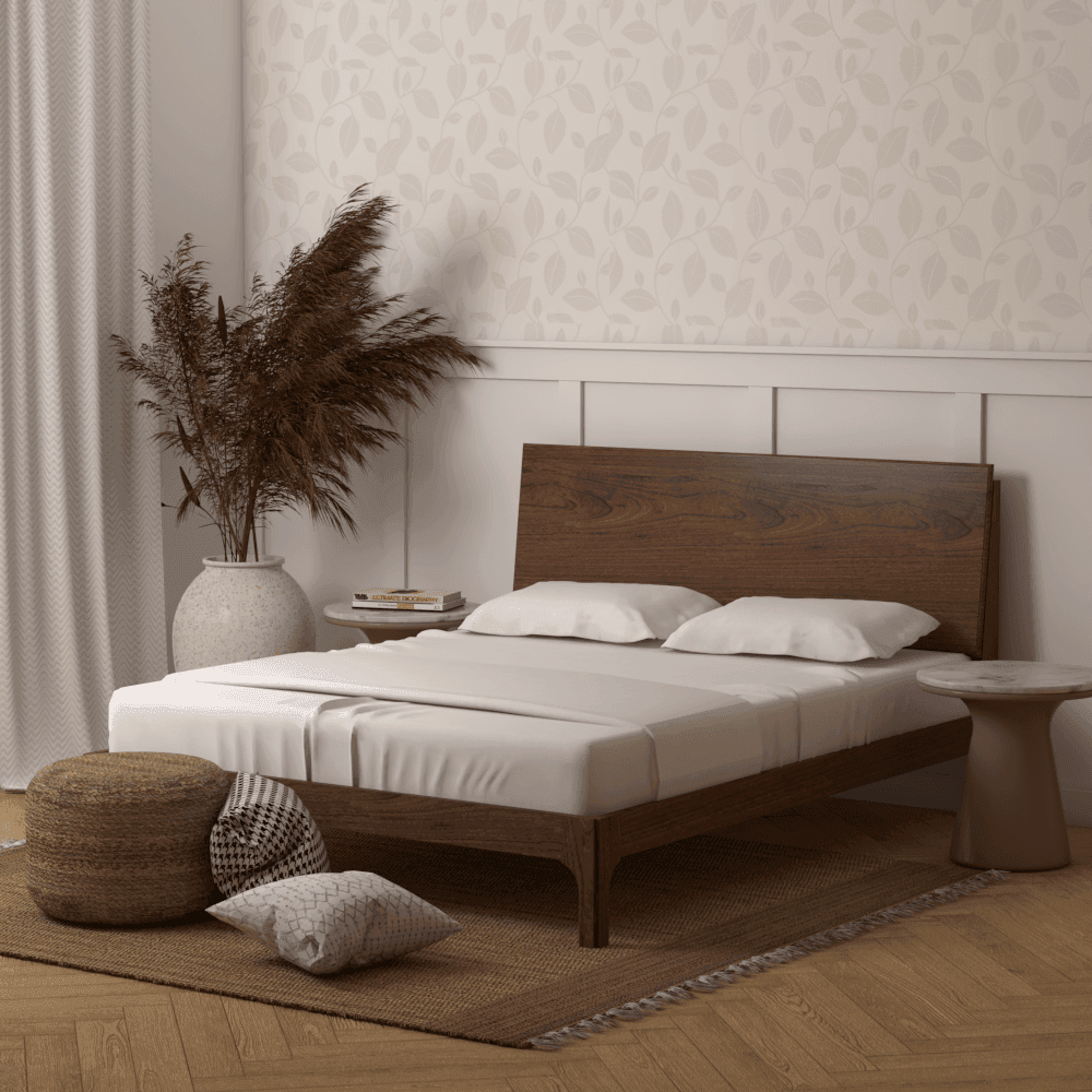 Drew Wooden Bed