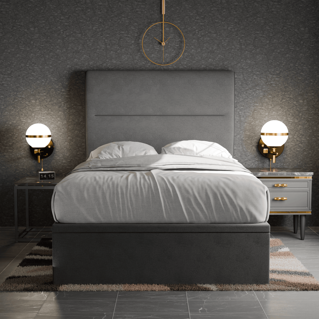 Emilia Fabric Storage Bed