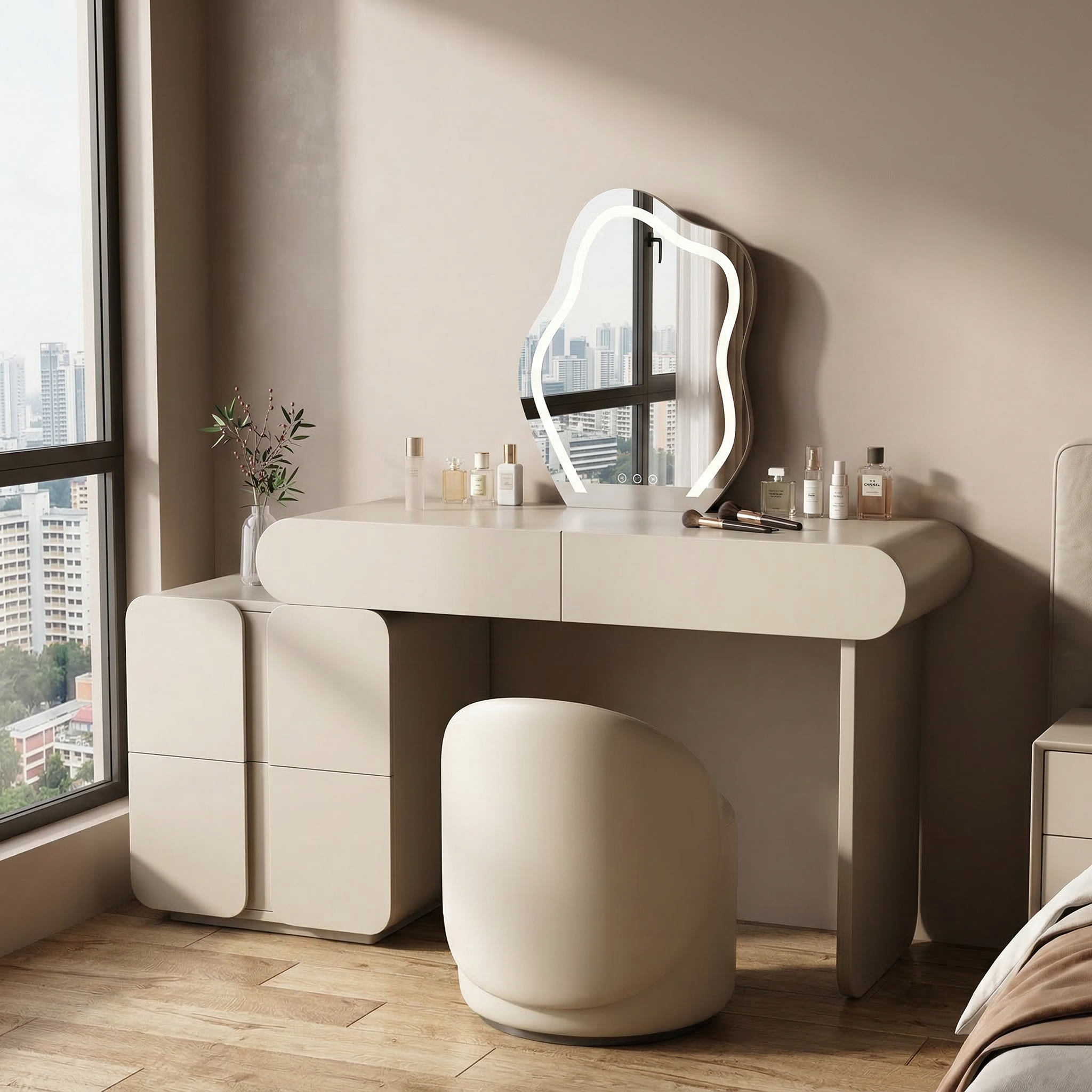 Leviora Extendable Dressing Table